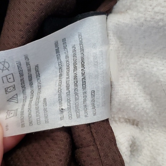 AND1 Hoodie Sweatshirt Mens Size XL Brown, Dark Orange Camo Pullover Bas… - Picture 11 of 13